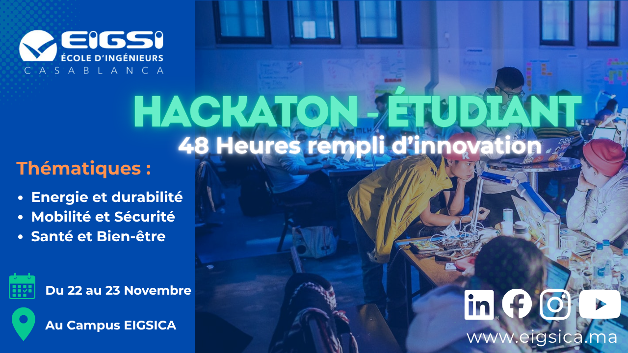 hackathon étudiant EIGSI Casablanca 2025