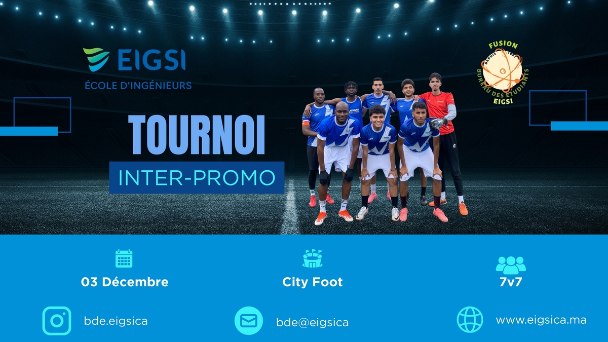 Tournoi Inter-Promos EIGSI Casablanca