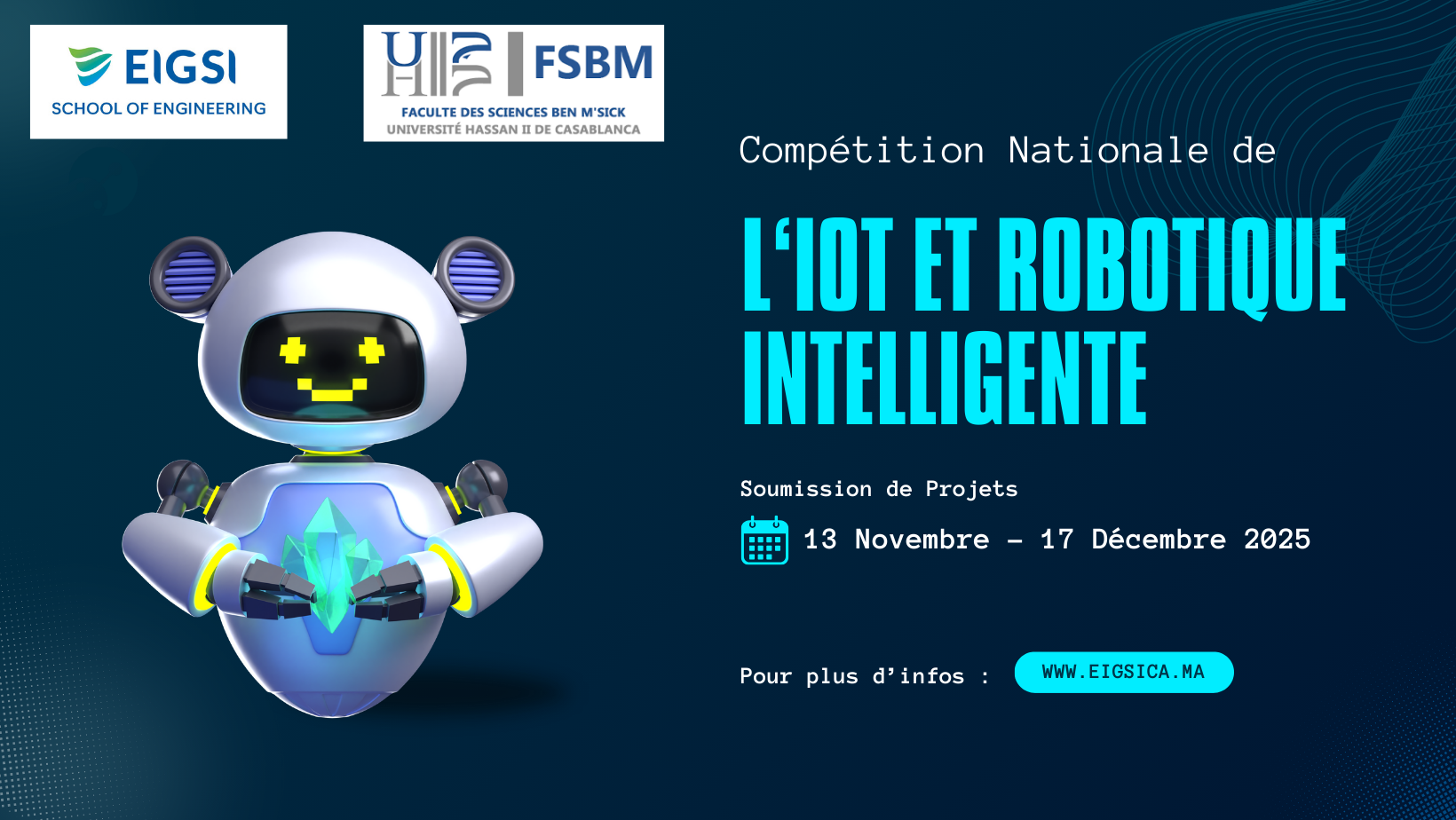 IoT et de la Robotique Intelligente