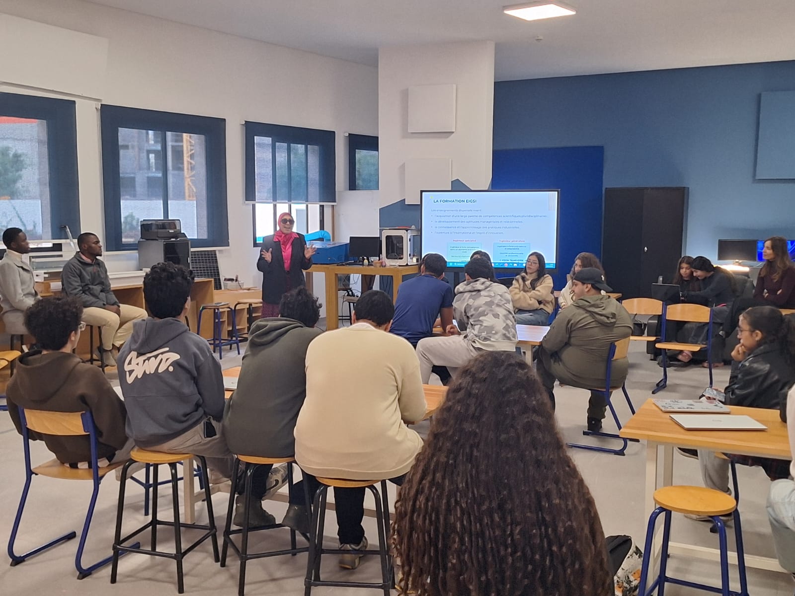DeepTech pour tous·tes : EIGSI Casablanca à la rencontre des lycéens du LFI Alphonse Daudet