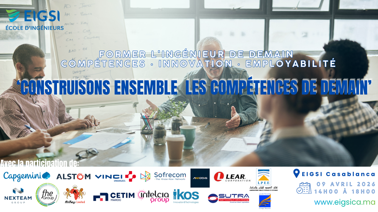 Conseil de Perfectionnement 2026 de l’EIGSI Casablanca